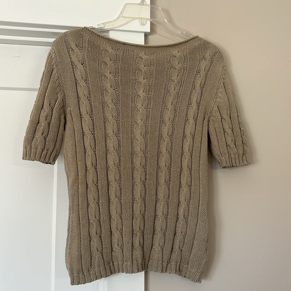 Max Mara weekend short sleeves sweater size L / fits a S/M - Picture 9 of 13